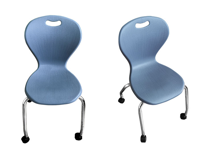 Classic round tube 4-leg seat - removable