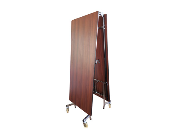 Rectangular folding dining table without stool